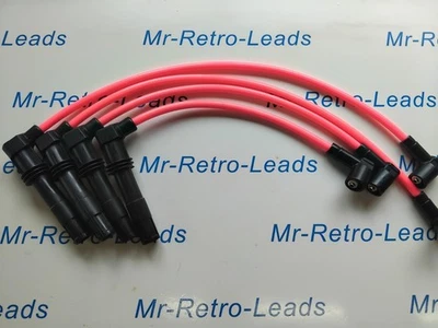 PINK 8MM PERFORMANCE IGNITION LEADS GOLF LUPO 1.4 SPORT GTi 1.6 16V QUALITY HT - Image 1 of 4
