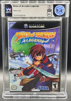 Skies of Arcadia Legends Nintendo Gamecube Sellado Nuevo WATA 9.4 A+ Calificado SEGA Foto 1 de 2