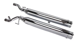 Silenciador original BMW Motorrad cromo Vance & Hines Round K34, K35 NUEVO - Imagen 1 de 3