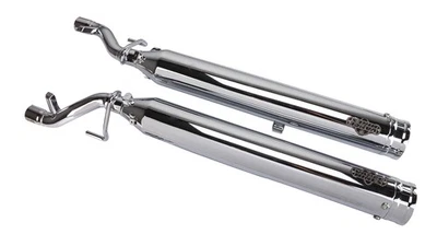 Genuine BMW Motorrad Rear Silencer Chrome Vance & Hines Round K34, K35 NEW - Image 1 of 3