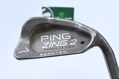 Ping Zing #7 Iron / 34.5 Degree / Black Dot / Regular Flex Ping Steel Shaft - Image 1 of 4