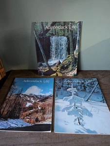 3 Vtg Adirondack Life Magazine Lot 1970-1971 Upstate NY Life Great Condition - Bild 1 von 7