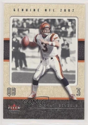 2002 Fleer Genuine Jon Kitna #100 - Image 1 of 2