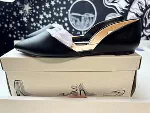 Scarpe basse Julie A New Day donna taglia 6,5 nere D'Orsay memory foam nuove - Foto 1 di 5