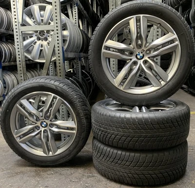 4x Originale BMW Ruote Invernali 225/50 R18 95H - per X1 F48 X2 F39 1309 - Bild 1 von 4