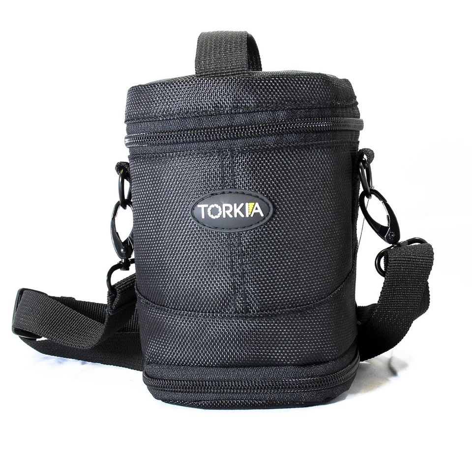 Torkia Padded Lens Case for Nikon 24-85mm, 18-105mm, 18-200mm & 70-300mm Lenses - Image 1 of 4