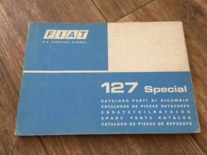 FIAT 127 SPECIAL 1975 CATALOGO PARTI RICAMBIO MANUALE RICAMBI 60310411 1 ED. - Foto 1 di 4