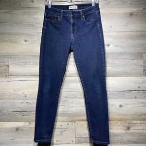 GAP 1969 True Skinny Ankle Mid Rise Blue Jeans Size 26R W26 L26.5 Stretch Preppy - Picture 1 of 8