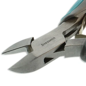 Simply Modern Side Cutter Pliers 55243 Box Joint Contour Grip Beadsmith - Picture 1 of 7