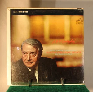Saint-Saens Symphony #8--Munch & Boston Symphony--SS Album - Picture 1 of 2