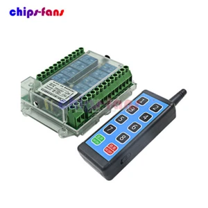 8 Channel Wireless RF Remote Control Switch Relay Module DC8-86V / AC110-275V - Picture 1 of 28