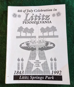 Lititz PA Lititz Springs 4th of July Program Books 9 Books of Various Years - Picture 1 of 6