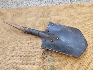 Origian WWI WWI GERMAN 1915 Bleckmann Mürzzuschlag Military Trench Shovel - Picture 1 of 16