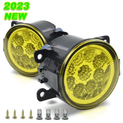 Pair Bumper LED fog Lights Driving Lamps For 2010-2019 Nissan Frontier - Image 1 of 4