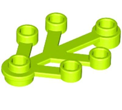 Lego 4x3 Plant Leaves Leaf Tree Foliage Green Lime Dark Pink White U-Pick X20 - Image 1 of 2