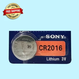 Sony CR2016 Lithium 3V Watch Battery (Exp 10/2032 ) 1Pc - Picture 1 of 2