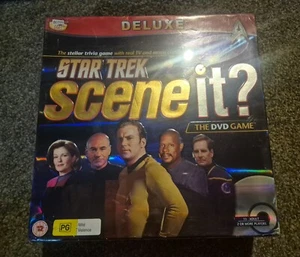 Star Trek Scene It The DVD Game Mattel Games Trivia Board Game 2008 All Series - Picture 1 of 8