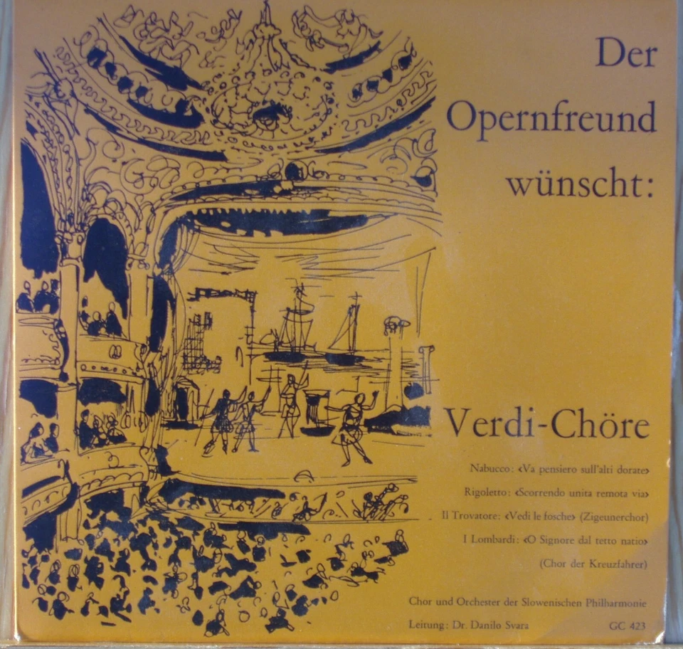 Chor und Orchester der Slowenische Philharmonie Verdi Chöre - Bild 1 von 1