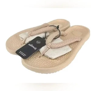 Sandalias Chanclas Allbirds Talla W 13/M 11 Sugar Zeffer Lux Beige Blanco Nuevas con Etiquetas - Imagen 1 de 2