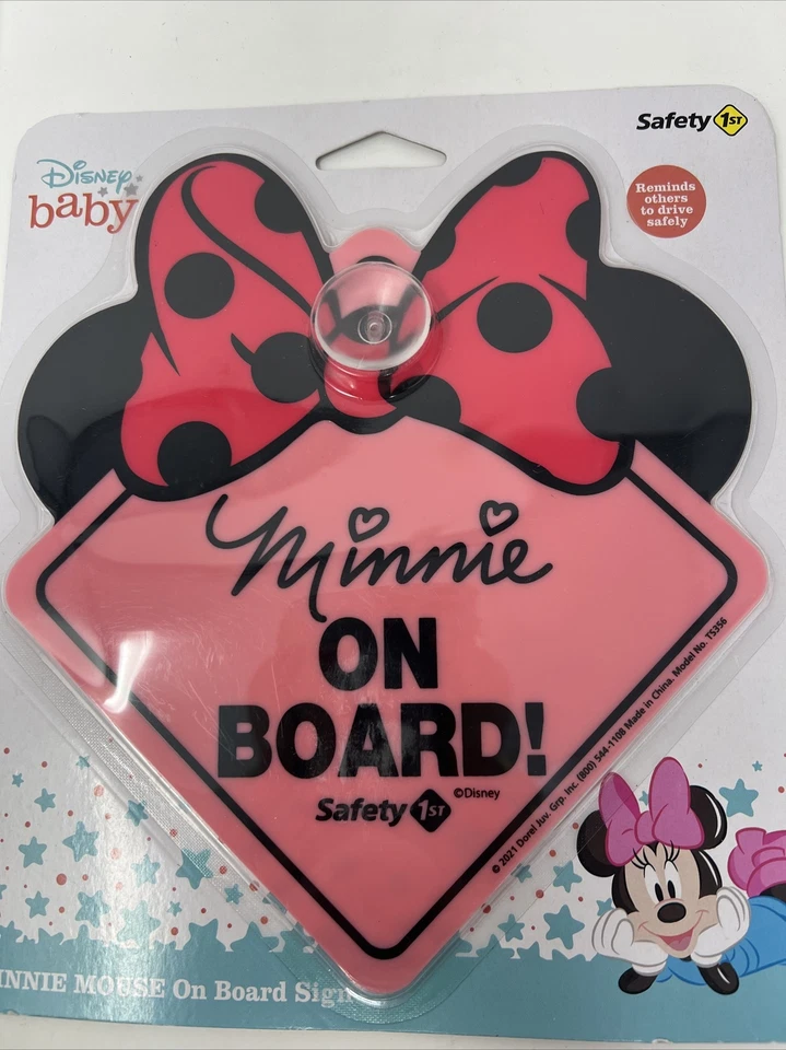 Disney Baby On Board Sign, Minnie - Image 1 of 1