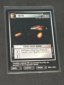 Star Trek CCG Rules of Acquisition Ferengi Energy Weapon - Bild 1 von 2