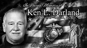 "USMC Stone Memorial Grabmarker Grabstein Grabstein Person Marine 10""x18" - Bild 1 von 24