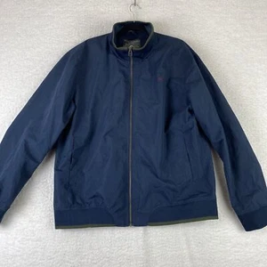 Jack & Jones Mens Between Season Jacket Lightweight XXL Blue Logo Jorkeiling - Picture 1 of 12