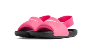 Nike Kawa Slide (TD) BV1094 610 pink/black Toddler Shoes - Picture 1 of 3