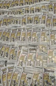 Lot Of 10 Pokémon Booster General Mills- Pikachu SWSH39- 25th Anniversary Sealed - Bild 1 von 5