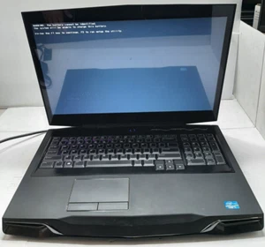 Alienware M17x R4 i7-3630QM 8GB RAM NVIDIA GFX No SSD/OS! !BAD LCD! BOOTS! #97 - Picture 1 of 8