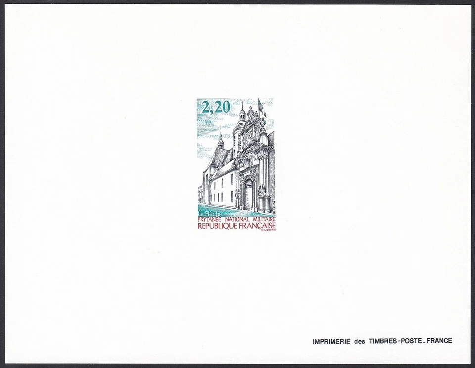 Escuela Militar Nacional Francia Sc2047 La Fleche, prueba de lujo Foto 1 de 1