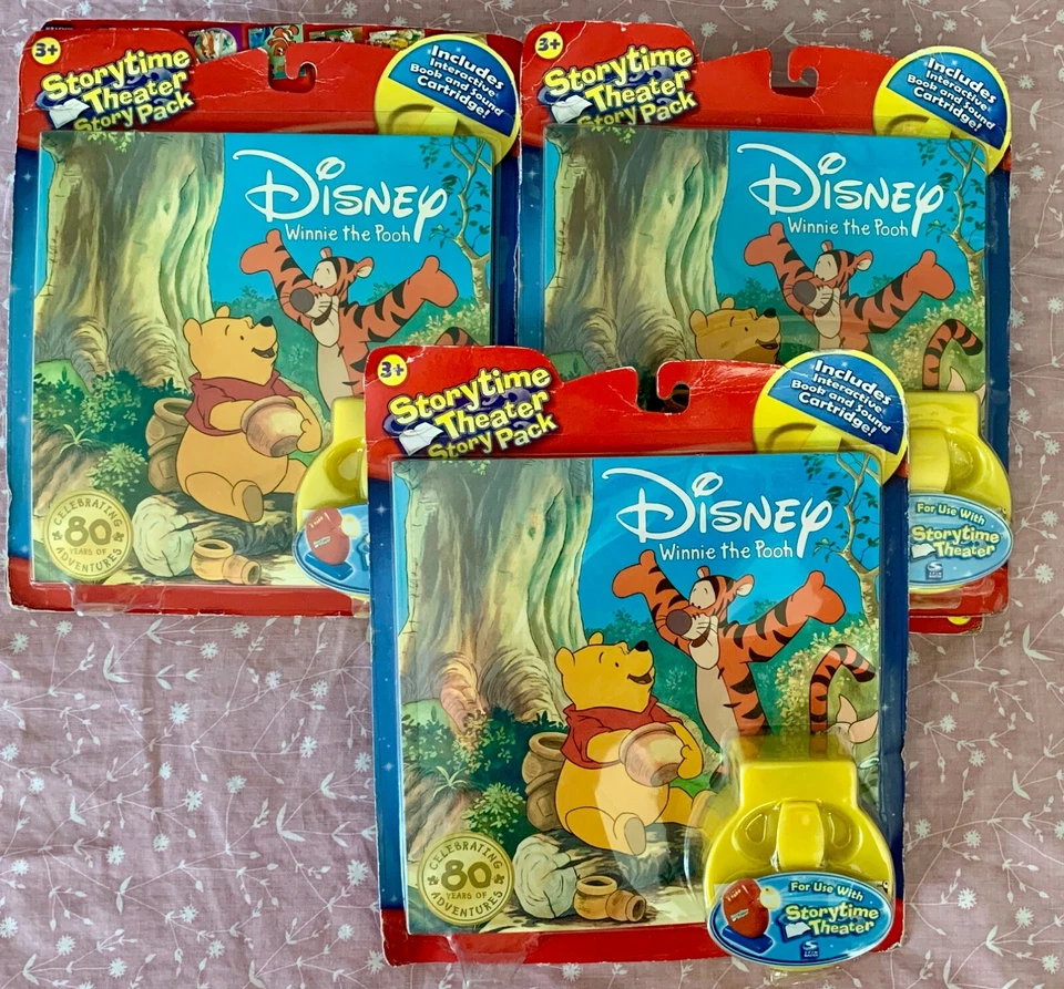 New Storytime Theater Story Pack Disney Winnie Pooh Book Projection Cartridge - Image 1 of 4