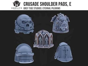 Almohadillas para el hombro Crusade, E (x10) | Grey Tide Studios | Eternal Pilgrims | Conversi - Imagen 1 de 10