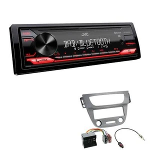 JVC Digital Auto Radio Bluetooth DAB+ USB für Renault Fluence grau - Bild 1 von 5
