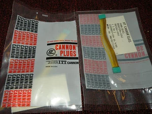 Conjunto de conector de micro arnés cañón ITT 8 pines 4" MTB97294-1041 - Imagen 1 de 3