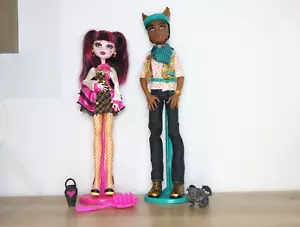 Monster high Draculaura & Clawd Wolf Wave 2 - Imagen 1 de 2