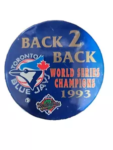 Toronto Bluejays Back To Back Champions Badge - Picture 1 of 1