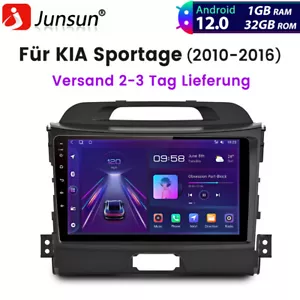 9" Autoradio Stereo Für KIA Sportage 2010-2016 Android12 GPS NAVI SAT DAB+ 1+32G - Bild 1 von 13