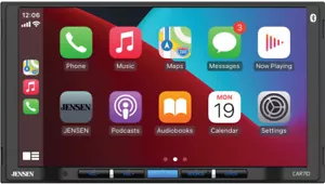 Jensen CAR710-4 7″ Double-DIN Touchscreen Multimedia Receiver - Picture 1 of 9