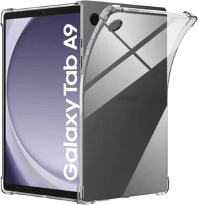 Pour Samsung Galaxy Tab A9 Étui Transparent Chocs Silicone Bumper Tablette Gel - Photo 1/14