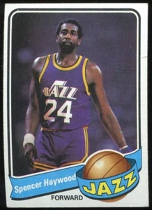 1979-80 Topps #12 Spencer Haywood Utah Jazz - Picture 1 of 2
