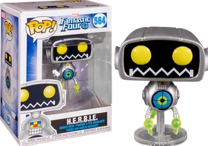 Marvel Comics Fantastic Four H.E.R.B.I.E Funko Pop! Figura de vinilo - Figura 564 Reino Unido - Imagen 1 de 2