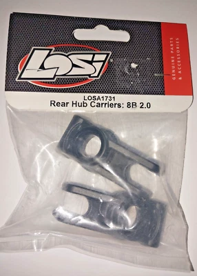 Losi RC LOSA1731 Rear Hub Carriers 8B 2.0 - Image 1 of 2