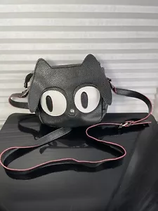 Kawaii Black Kitty Shoulder Crossbody Bag - Cute Purse Inspired by Hello Kitty - Picture 1 of 2
