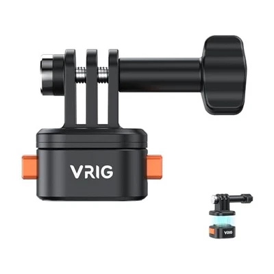 VRIG AC-14 Claw Mini Quick Release Mount Adapter for GoPro 1/4 to 4 Adapter - Image 1 of 4