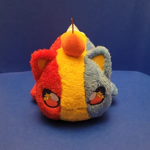 Aphmau Meemeows Schneekegel Katze 11 Zoll Karneval Leckereien Plüsch rot gelb blau Schneekegel - Bild 1 von 9