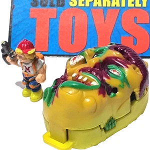 De Colección Mighty Max Cabezas Encogidas CARA DE CEREBRO Figura Juego A 100% COMPLETO Bluebird - Imagen 1 de 10