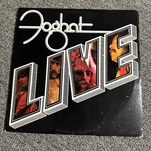 FOGHAT "LIVE" 1977 VINYL LP 12” Record ALBUM BEARSVILLE BRK 6971 - Foto 1 di 6