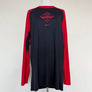 Nike Washington Nationals Raglan Langarmshirt Herren Gr. XL MLB Dri Fit Geschenk - Bild 1 von 9