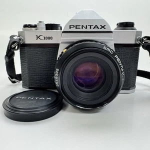 Cámara SLR Pentax K1000 35 mm con lente SMC Pentax-A f2 50 mm - Imagen 1 de 17
